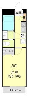 スピカハイツ弘明寺【3階】の間取り