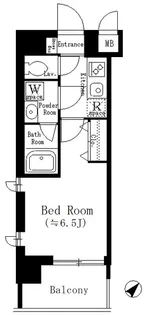 URBAN LINK神奈川新町【6階】の間取り