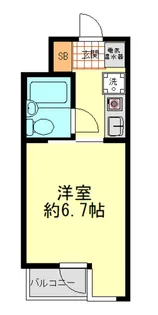 日神パレス戸塚【3階】の間取り