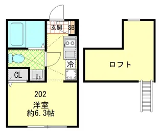 プロスペリテ【2階】の間取り