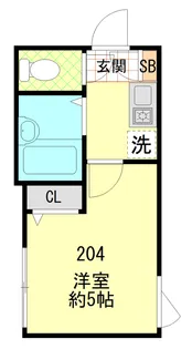 FーSQUARE【2階】の間取り