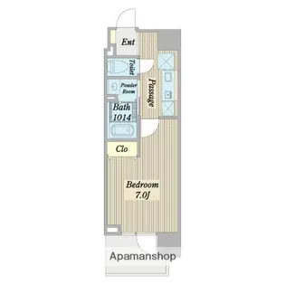 Dコート川崎駅前【5階】の間取り