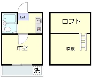 レジデンス西柴【2階】の間取り