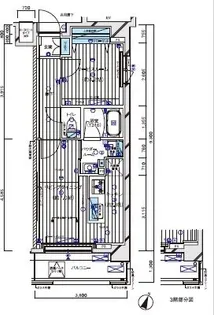 メインステージ横濱黄金町【6階】の間取り