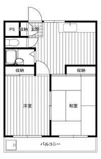 コズエペナテス相模台【2階】の間取り