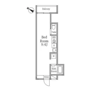 MQUARTO江田【3階】の間取り