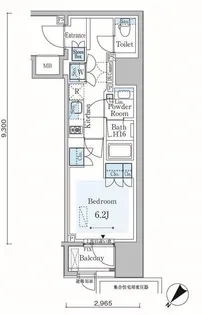 GRAN PASEO横濱関内PREMIUM【1階】の間取り