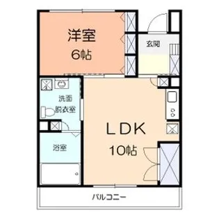 ヴィラ鴨宮【2階】の間取り