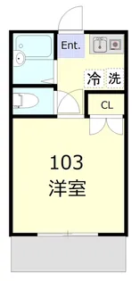 カーサ・コルザ杉田【1階】の間取り