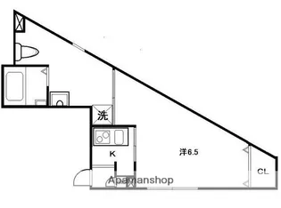 CASA ALBA【1階】の間取り