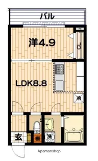 アルドゥール上永谷壱番館【3階】の間取り