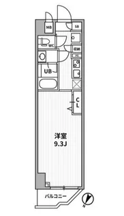 ALTERNA横濱阪東橋【11階】の間取り