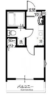 MELDIA屏風浦【1階】の間取り