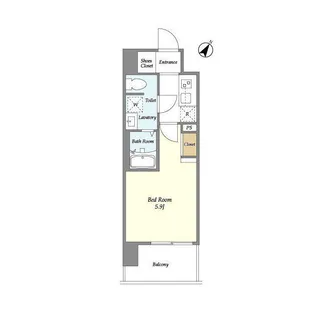 LA DOUCEUR川崎Ⅰ【6階】の間取り