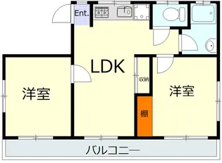 SKY HI三崎【2階】の間取り