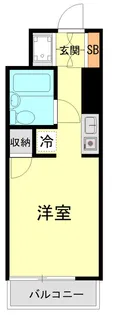 サンホワイト磯子【5階】の間取り