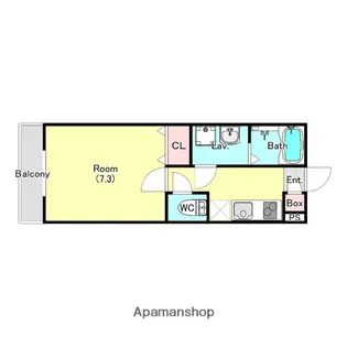 ジーメゾン伊勢原石田【3階】の間取り