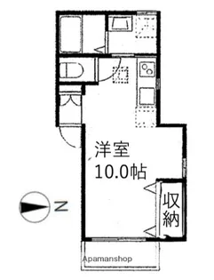 マイユクール横濱【1階】の間取り