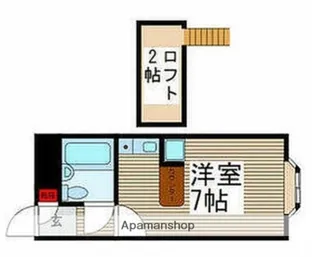 ベルピア安浦第3【2階】の間取り