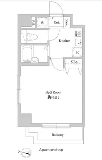 Y&H平塚【4階】の間取り