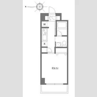 ガーデン萩中【2階】の間取り