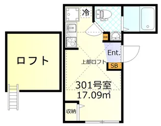 クレール雑色【3階】の間取り