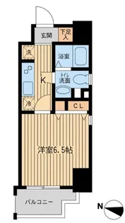 プロスペクト中央林間【6階】の間取り