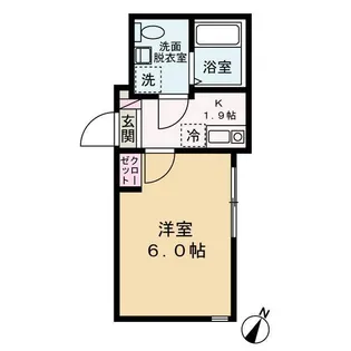 アバンサール上大岡【3階】の間取り