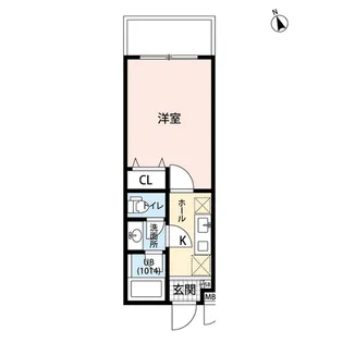 プレール・ドゥーク横浜杉田【2階】の間取り