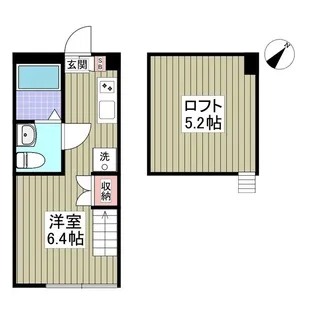 ヴィルナタル【1階】の間取り