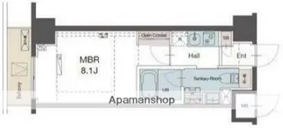 ラグゼナ平塚【3階】の間取り