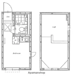 セレン長津田【1階】の間取り