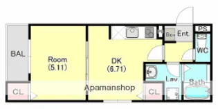 ジーメゾン東成瀬イースト【3階】の間取り
