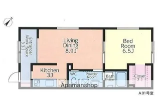 LE JARDIN【1階】の間取り