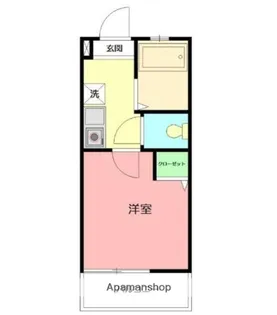 ビーズ湘南【3階】の間取り