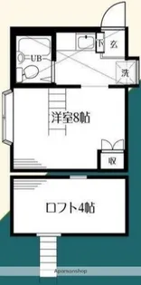 アルカディア湘南【2階】の間取り
