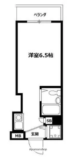 常盤台MYマンション【2階】の間取り