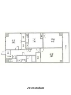 アークス藤沢【3階】の間取り