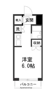 ベイウエスト浅間台【1階】の間取り