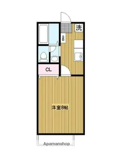 ヒルズ湘南【1階】の間取り