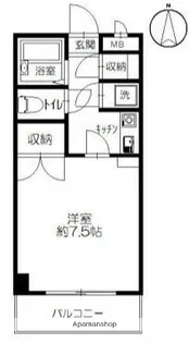 イーストピークV【10階】の間取り