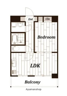 レガート横浜【7階】の間取り