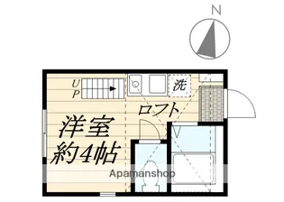 ヒルズ反町 B棟【2階】の間取り