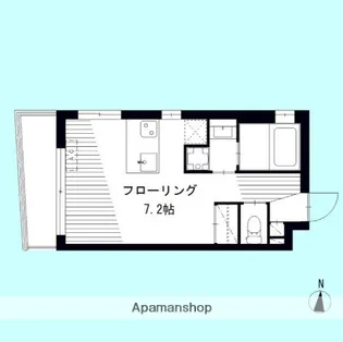 NEXUSヴァンヴェール【4階】の間取り