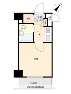 クリオ横浜平沼壱番館【2階】の間取り