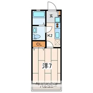 REGALO WADAMACHI【1階】の間取り