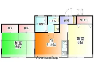 ナチュラ湘南Ⅱ【1階】の間取り