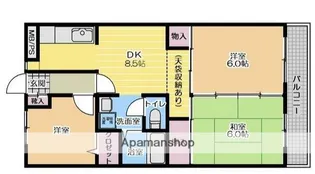 第3サニーハイツヒライ【3階】の間取り