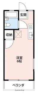 コーモラント新杉田【1階】の間取り