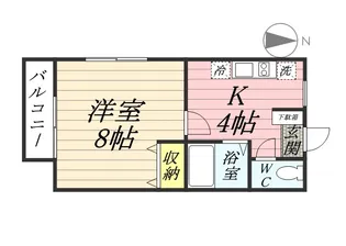 エコーハイム【2階】の間取り